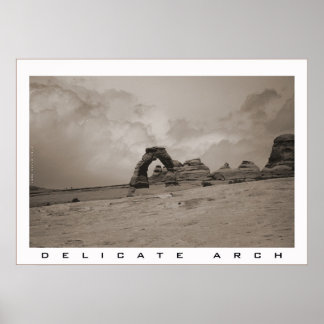 Delicate Arch Poster