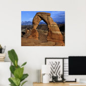 Delicate Arch Poster (Thuiskantoor)