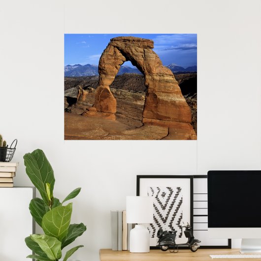 Delicate Arch Poster (Thuiskantoor)