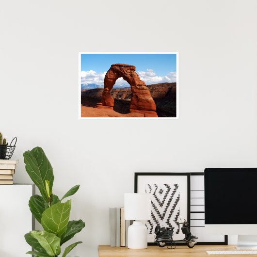 Delicate Arch Poster (Thuiskantoor)