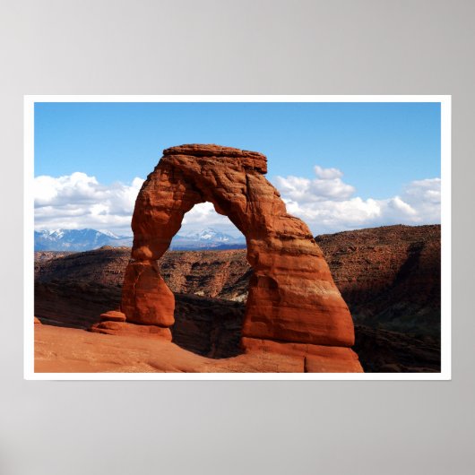 Delicate Arch Poster (Voorkant)
