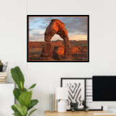 Delicate Arch Poster (Thuiskantoor)