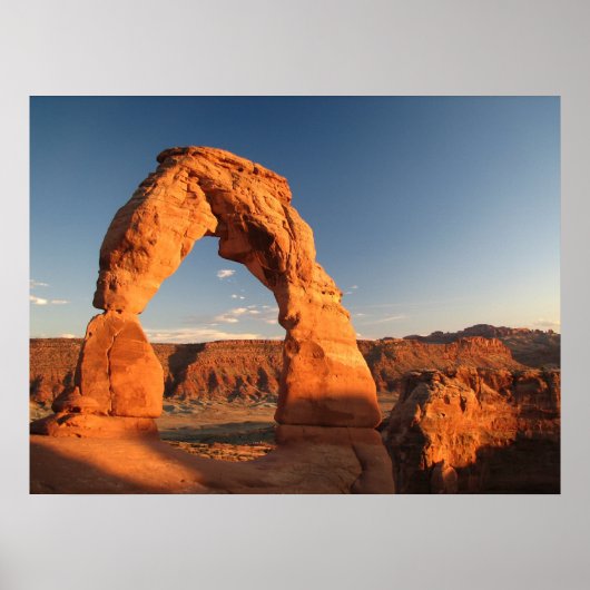 Delicate Arch Poster (Voorkant)