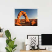 Delicate Arch Poster (Thuiskantoor)