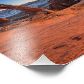 Delicate Arch Sunset Foto Afdruk (Hoek)