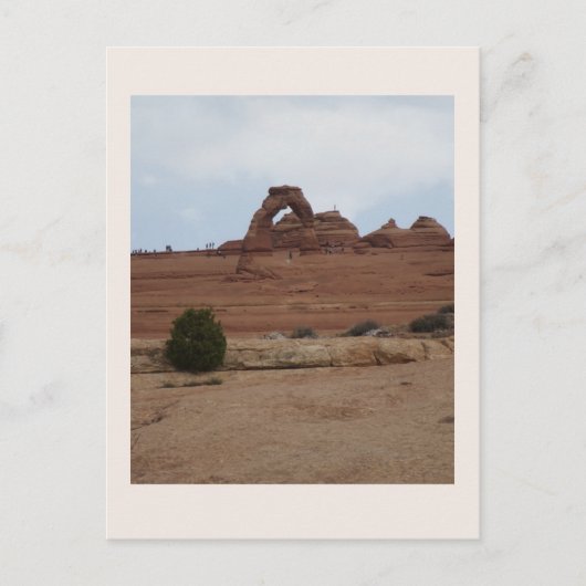 Delicate Arch Utah Briefkaart (Voorkant)