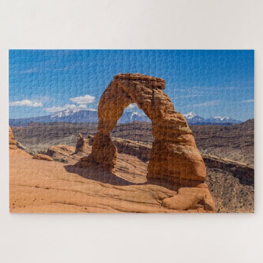 Delicate Arch, Utah Jigzaag Puzzle Legpuzzel (Horizontaal)
