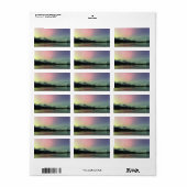 Delicate Aurora Etiket (Full Sheet)