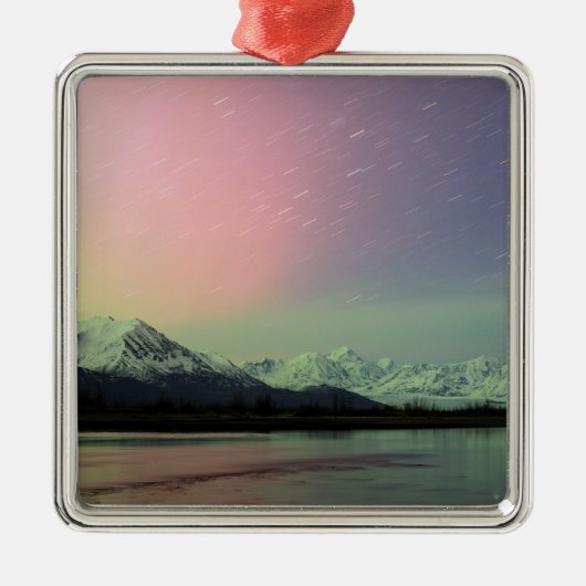 Delicate Aurora Metalen Ornament (Voorkant)