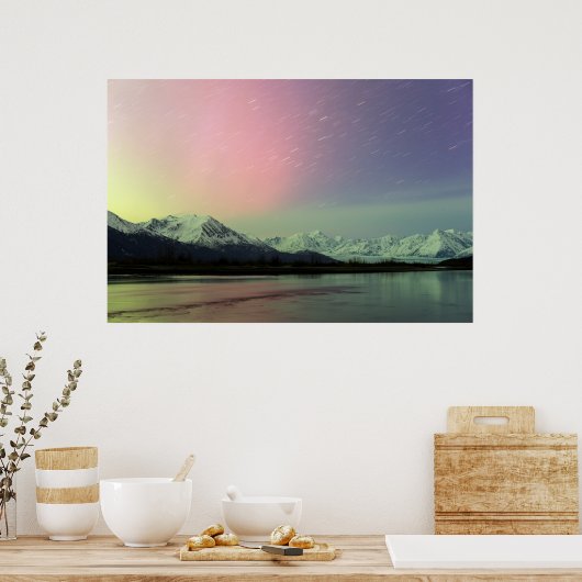 Delicate Aurora Poster (Keuken)