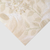 Delicate Beige Acanthus laat weefselpapier Tissuepapier (Detail)