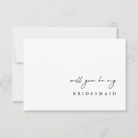 Delicate, ben je mijn Kaart voor het briefvormig v (Voorkant)