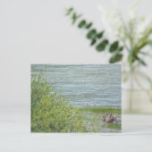 Delicate beweging briefkaart (Staand voorkant)