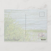 Delicate beweging briefkaart (Achterkant)