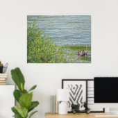 Delicate Beweging Poster (Thuiskantoor)