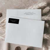 Delicate Black Calligraphy Wedding