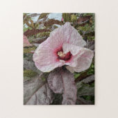 "Delicate bloemblaadjes" Hibiscus Flower Jigsaw Pu Legpuzzel (Verticaal)