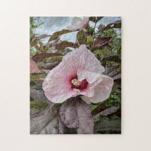 "Delicate bloemblaadjes" Hibiscus Flower Legpuzzel