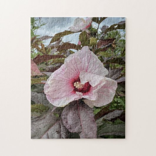 "Delicate bloemblaadjes" Hibiscus Flower Legpuzzel (Verticaal)