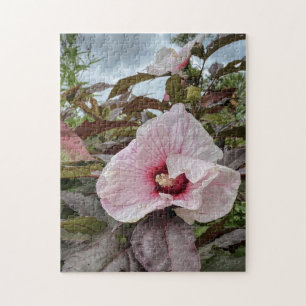 "Delicate bloemblaadjes" Hibiscus Flower Legpuzzel