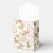 delicate bloemen en bladeren in Chinese stijl Bedankdoosjes (Geopend)