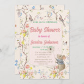 delicate bloemen en bladeren in Chinese stijl Kaart (Voorkant / Achterkant)