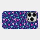 Delicate Bloemen en Botanische Details Case-Mate iPhone Case (Achterkant (horizontaal))