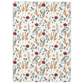 Delicate Bloemen gepersonaliseerd Klembord (Achterkant)