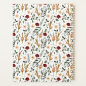 Delicate Bloemen gepersonaliseerd Planner (Achterkant)
