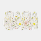 delicate bloemen met een vlinder in Chinese stijl Bedankdoosjes (Uitgevouwen)