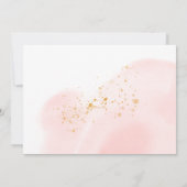 delicate bloemen roze rozen Stationery Note Kaart Notitiekaartje (Achterkant)