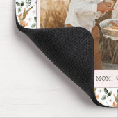 Delicate Bloemen Scrapbook Stijl Moederdag Muismat (Hoek)