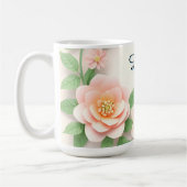Delicate Bloemenkrans Koffiemok (Links)