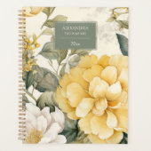 Delicate Bloemmotief Planner (Voorkant)