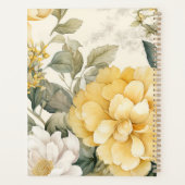 Delicate Bloemmotief Planner (Achterkant)