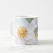 Delicate bloesem met prijsopgave koffiemok (Voorkant links)