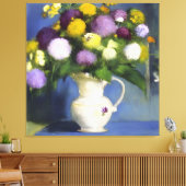 Delicate Blooms Muurdecoratie  Canvas Afdruk (Insitu (Woonkamer))