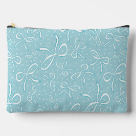 Delicate Blue Coquette Bows Etui