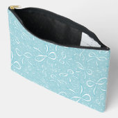 Delicate Blue Coquette Bows Etui (Open)