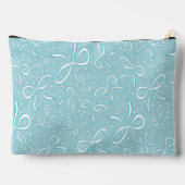 Delicate Blue Coquette Bows Etui (Achterkant)