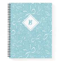 Delicate Blue Coquette Bows