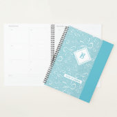 Delicate Blue Coquette Bows Planner (Display)