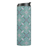Delicate Blues Thermal Tumbler Thermosbeker (Gedraaid links)