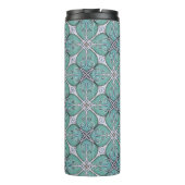 Delicate Blues Thermal Tumbler Thermosbeker (Achterkant)