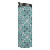 Delicate Blues Thermal Tumbler Thermosbeker (Geroteerd rechts)