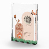 Delicate bos-thema Fox Baby Stats Fotoblokken (Rechts)