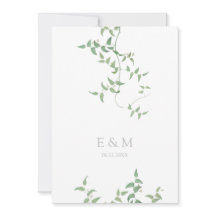 Delicate Botanical Wedding Greenery