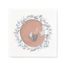 Delicate botanische vos