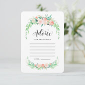 Delicate Bouquet Advice-kaarten Advieskaart (Staand voorkant)