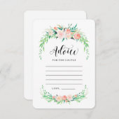 Delicate Bouquet Advice-kaarten Advieskaart (Voorkant / Achterkant)